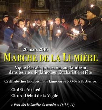 Marche de la lumière