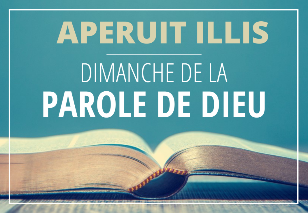 22 janvier 2023 le Dimanche de la Parole de Dieu Église catholique de Québec