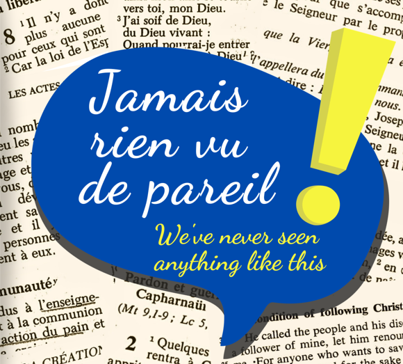 La Semaine de la Parole 2024 Jamais rien vu de pareil ! Église